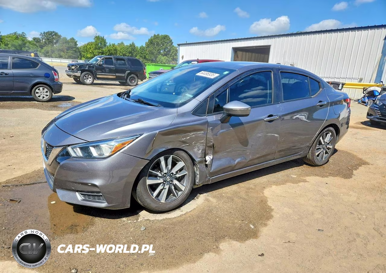 2021 Nissan Versa Sv VIN:3N1CN8EV4ML861243 - 1