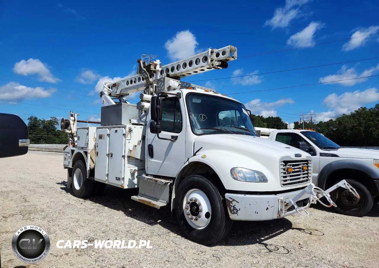 2014 Freightliner Business Class M2 Cable Placer Bucket Truck