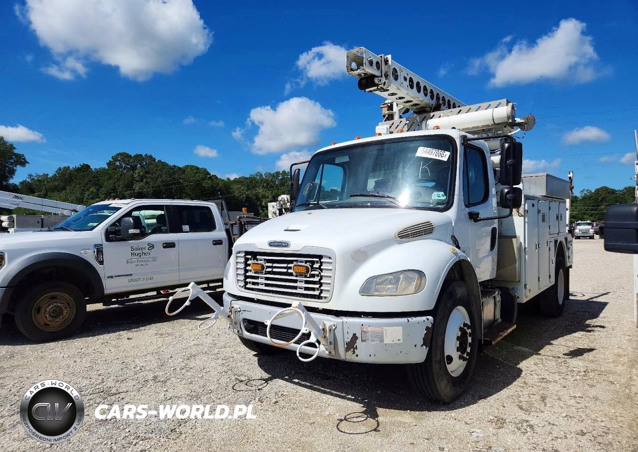 2014 Freightliner Business Class M2 Cable Placer Bucket Truck VIN:1FVACXDT7EHFM5119 - 2