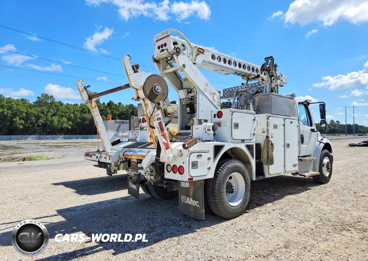 2014 Freightliner Business Class M2 Cable Placer Bucket Truck VIN:1FVACXDT7EHFM5119 - 4