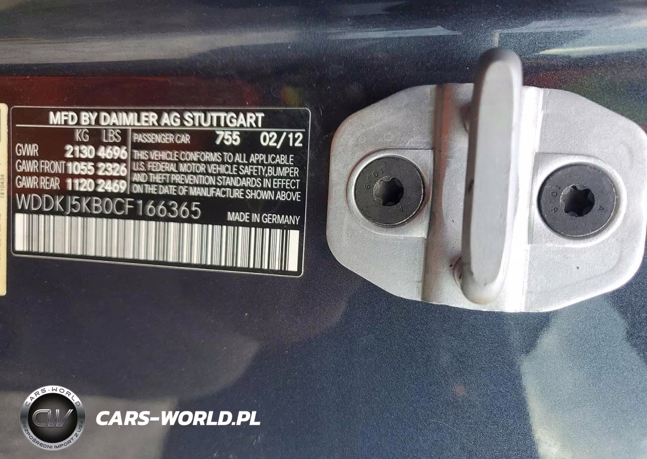 2012 Mercedes-Benz E 350 VIN:WDDKJ5KB0CF166365 - 12