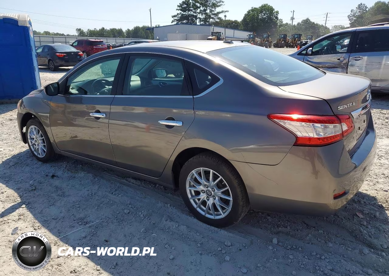 2015 Nissan Sentra Sv VIN:3N1AB7AP2FY308517 - 2