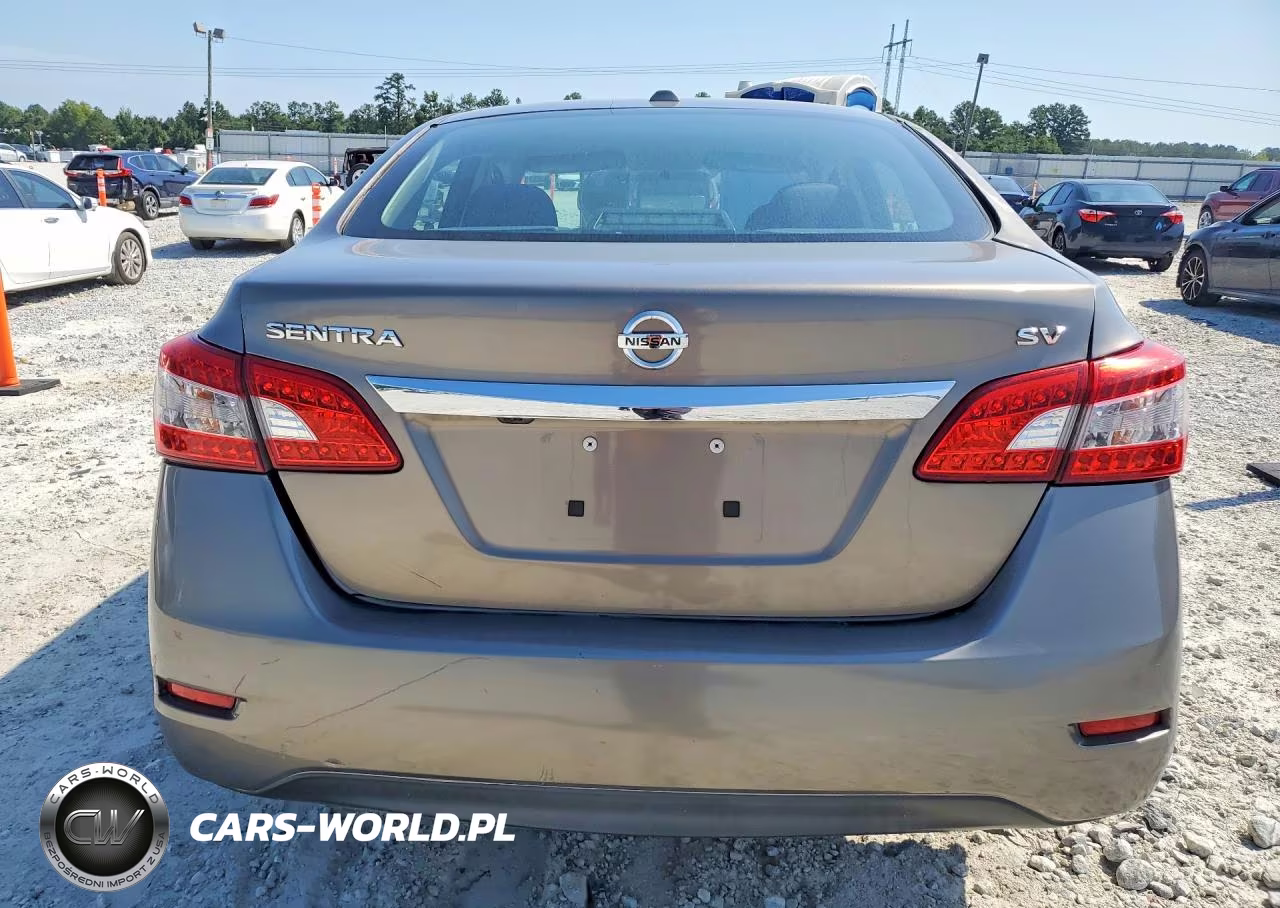 2015 Nissan Sentra Sv VIN:3N1AB7AP2FY308517 - 6