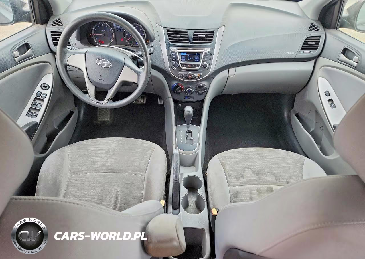 2015 Hyundai Accent Gls VIN:KMHCT4AE4FU847820 - 8