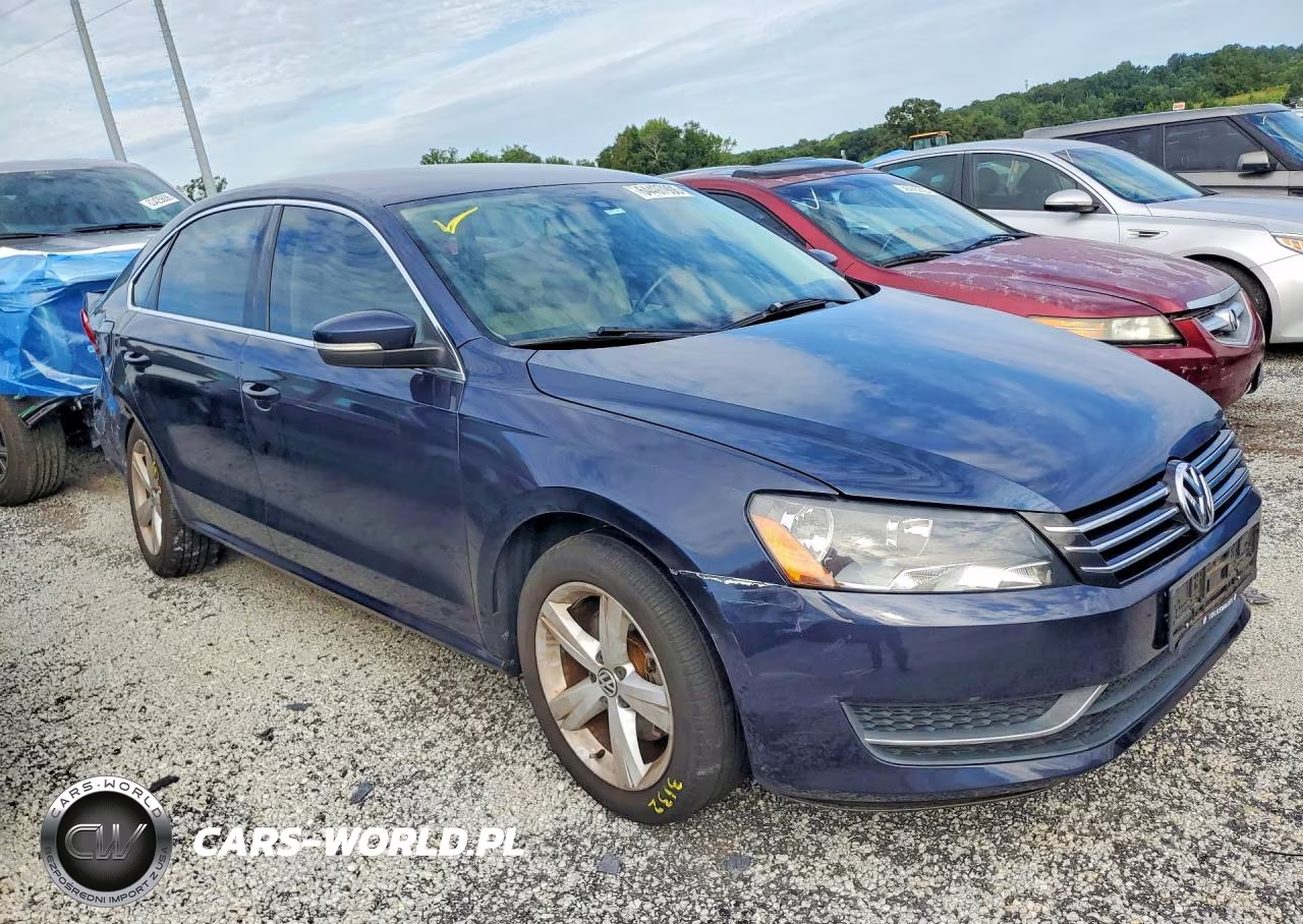 2014 Volkswagen Passat Se VIN:1VWBS7A34EC094553 - 4