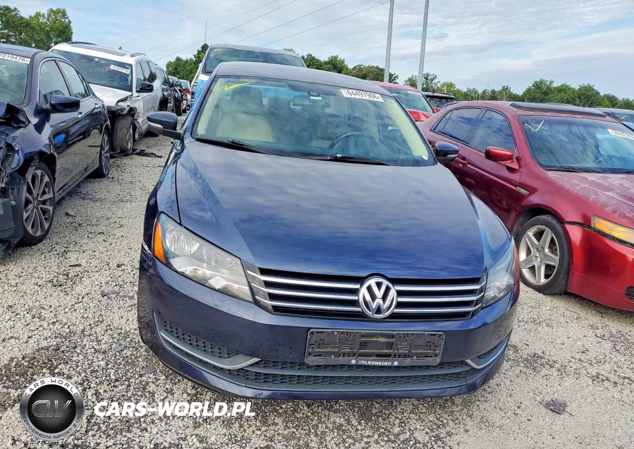 2014 Volkswagen Passat Se VIN:1VWBS7A34EC094553 - 5