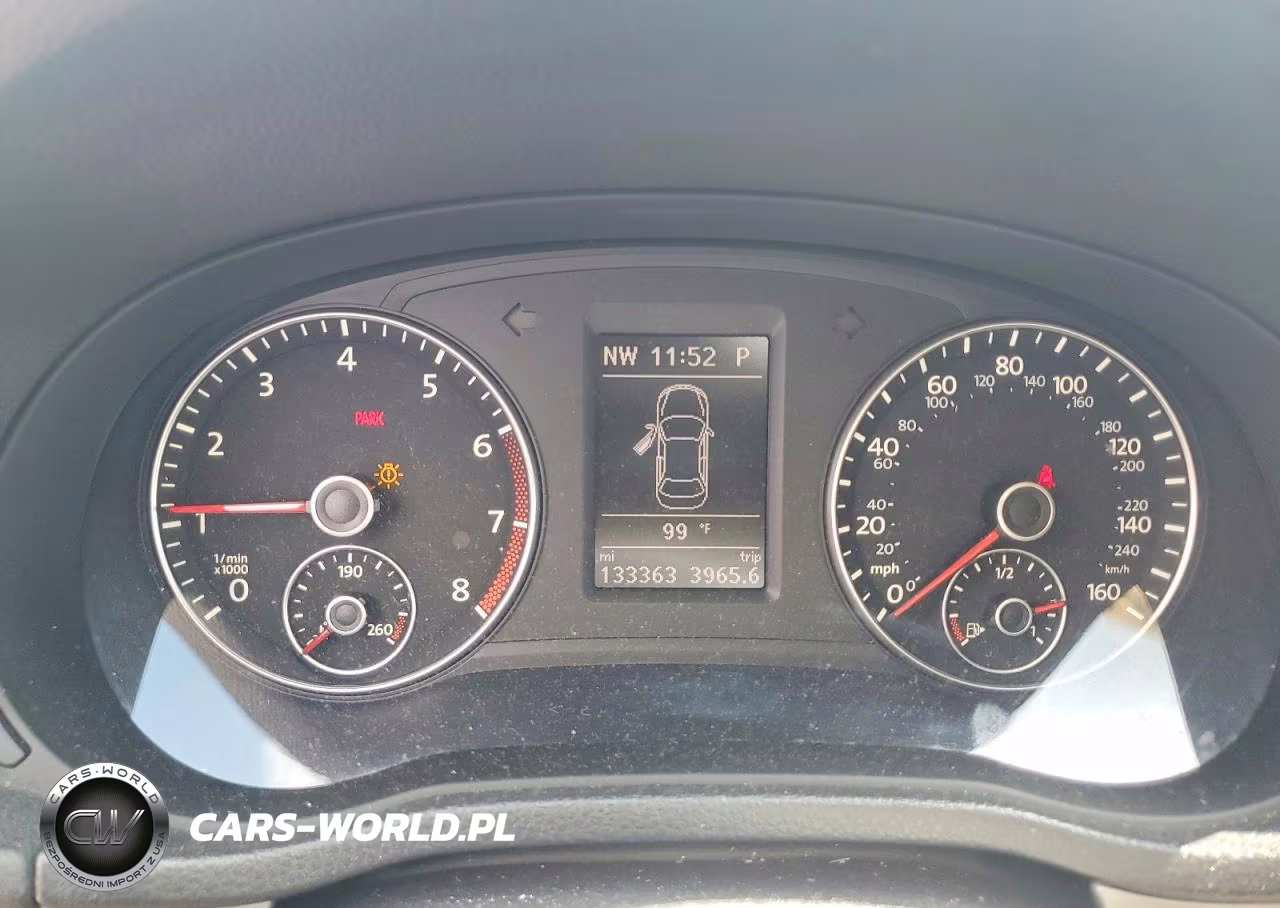 2014 Volkswagen Passat Se VIN:1VWBS7A34EC094553 - 9