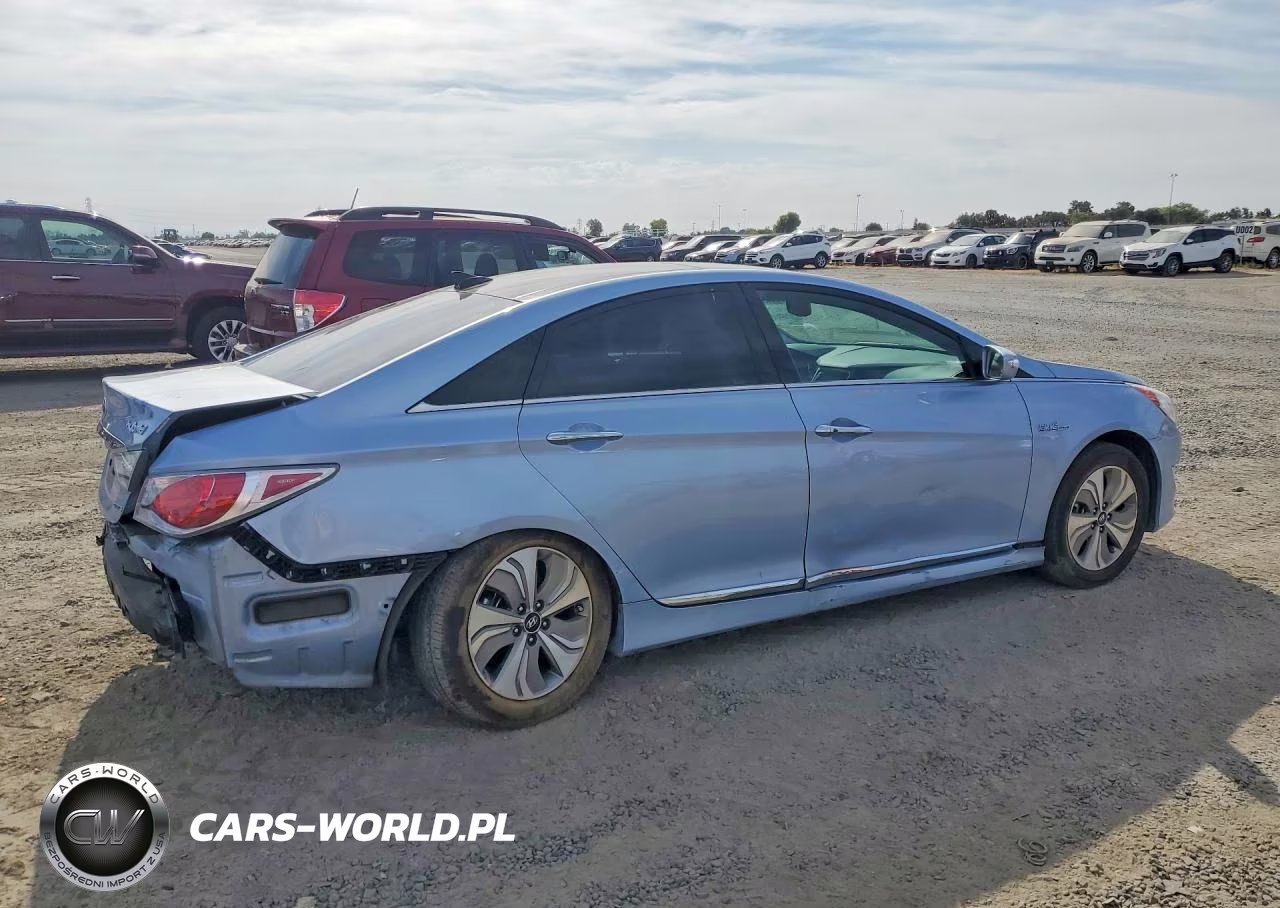 2015 Hyundai Sonata Hybrid Limited VIN:KMHEC4A43FA121464 - 3