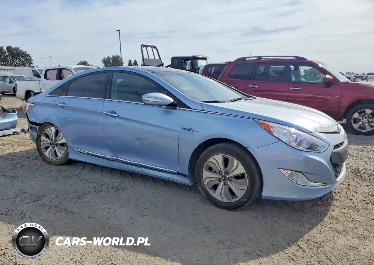 2015 Hyundai Sonata Hybrid Limited VIN:KMHEC4A43FA121464 - 4