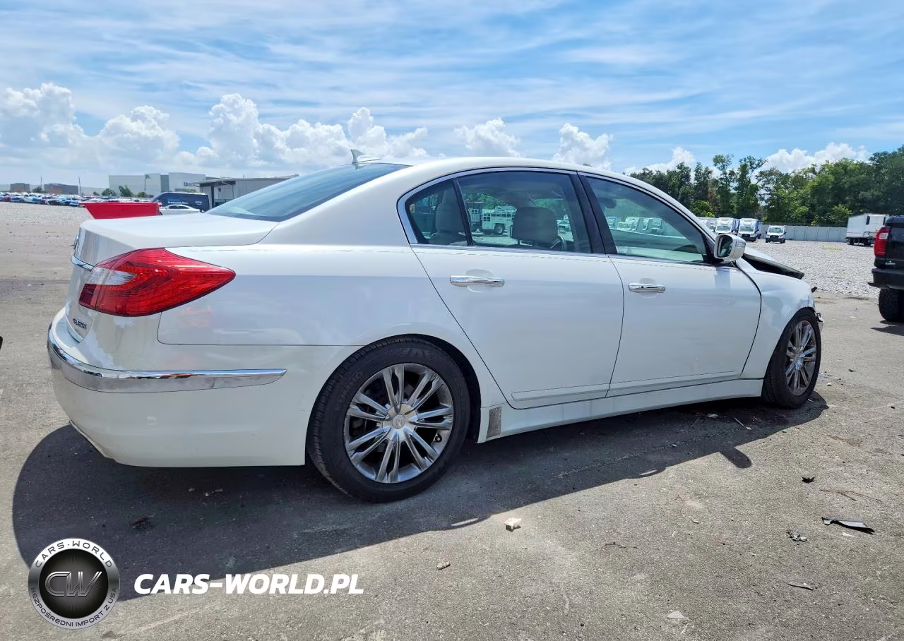 2012 Hyundai Genesis 3.8L VIN:KMHGC4DD9CU160414 - 3