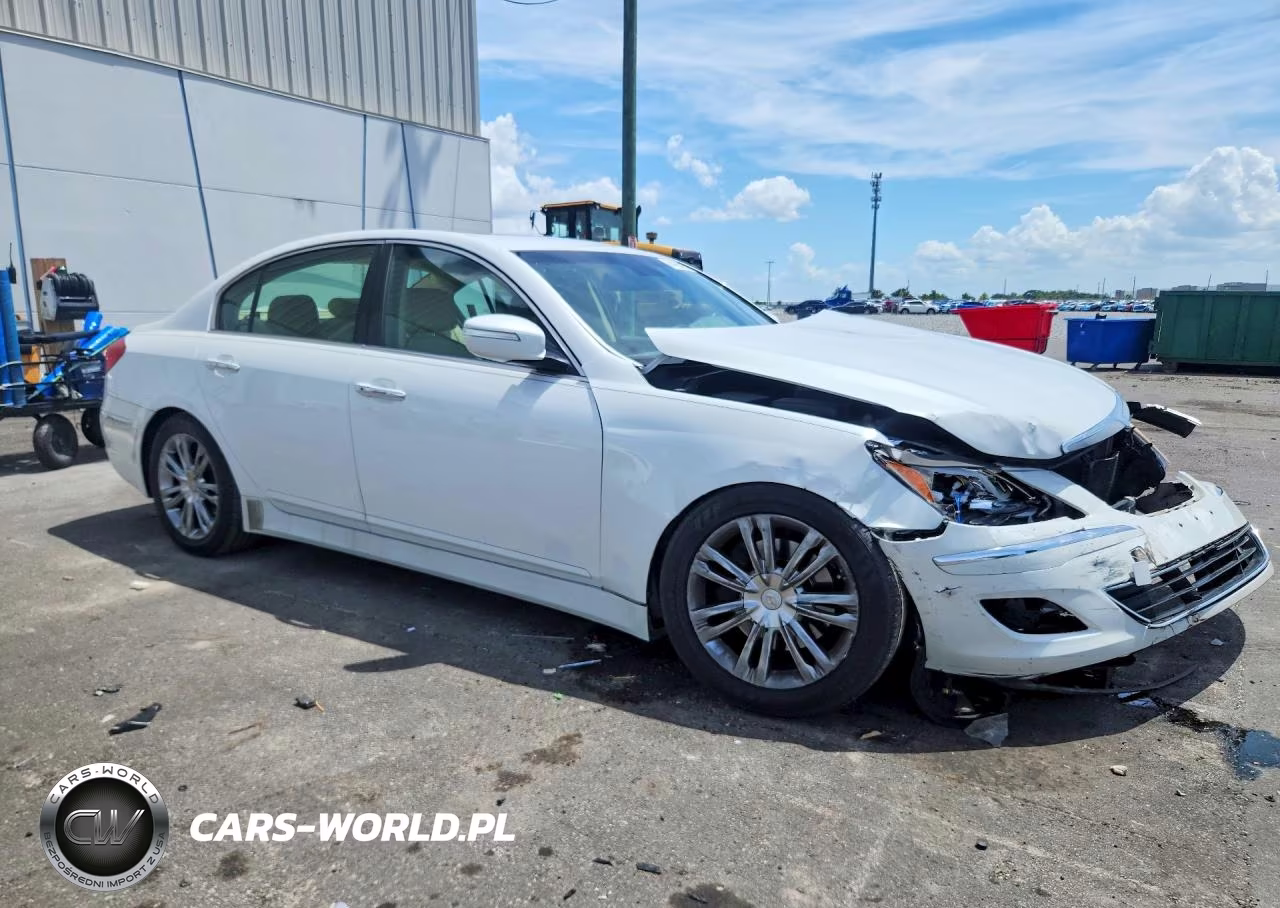 2012 Hyundai Genesis 3.8L VIN:KMHGC4DD9CU160414 - 4
