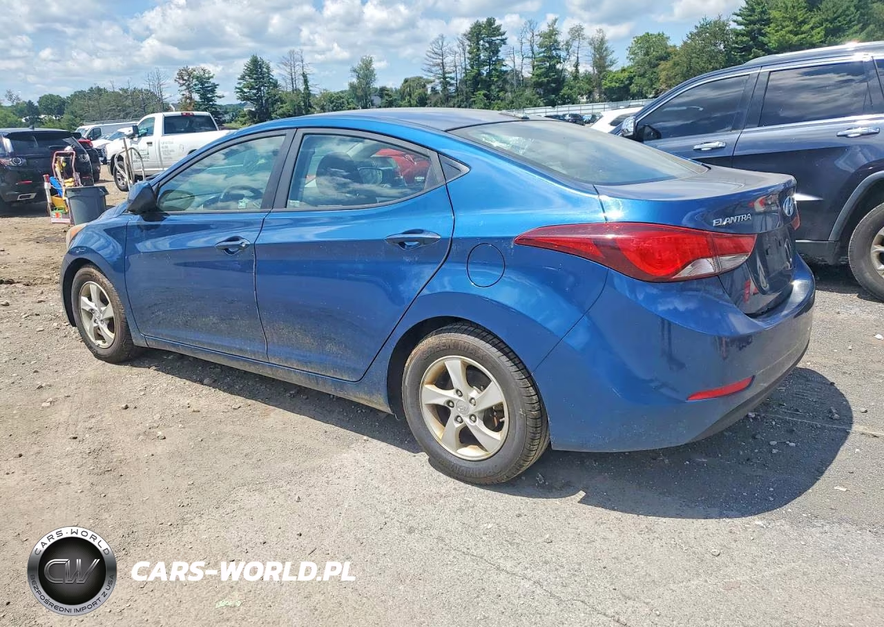 2015 Hyundai Elantra Se VIN:KMHDH4AE8FU280839 - 2