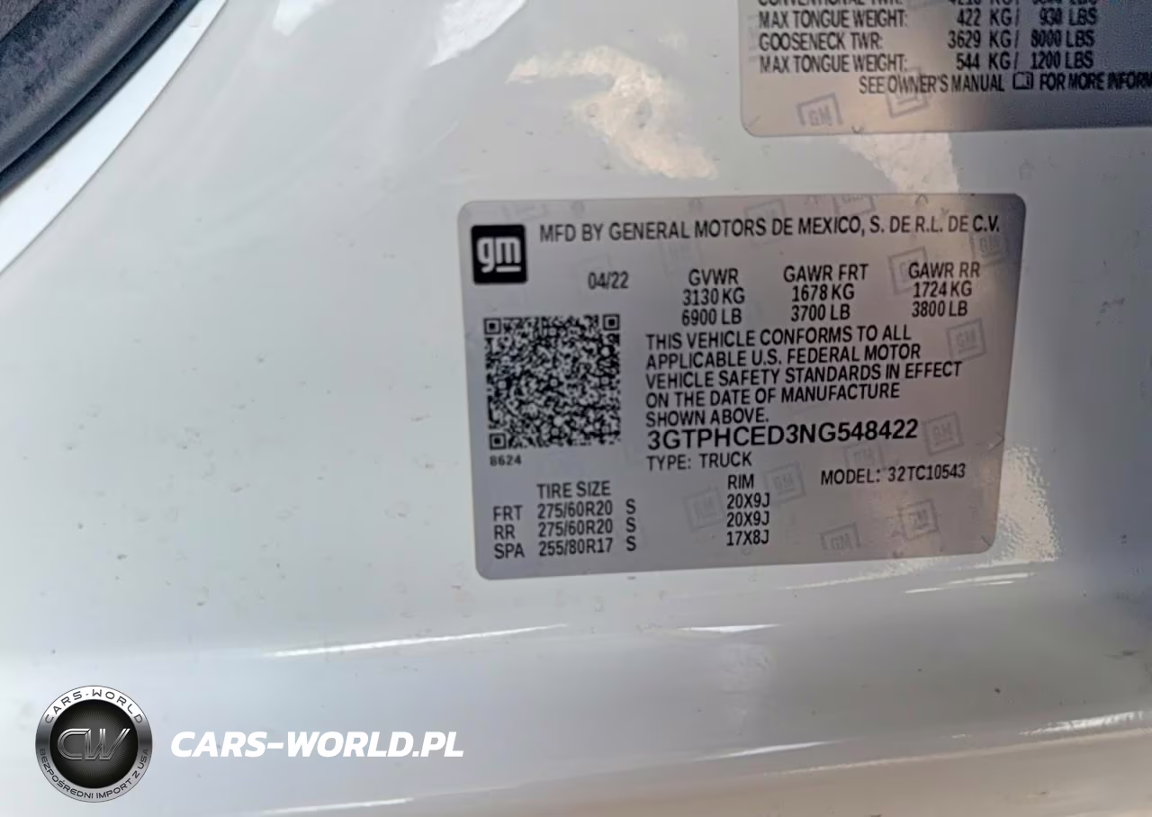 GMC SIERRA C15 VIN:3GTPHCED3NG548422 - 10