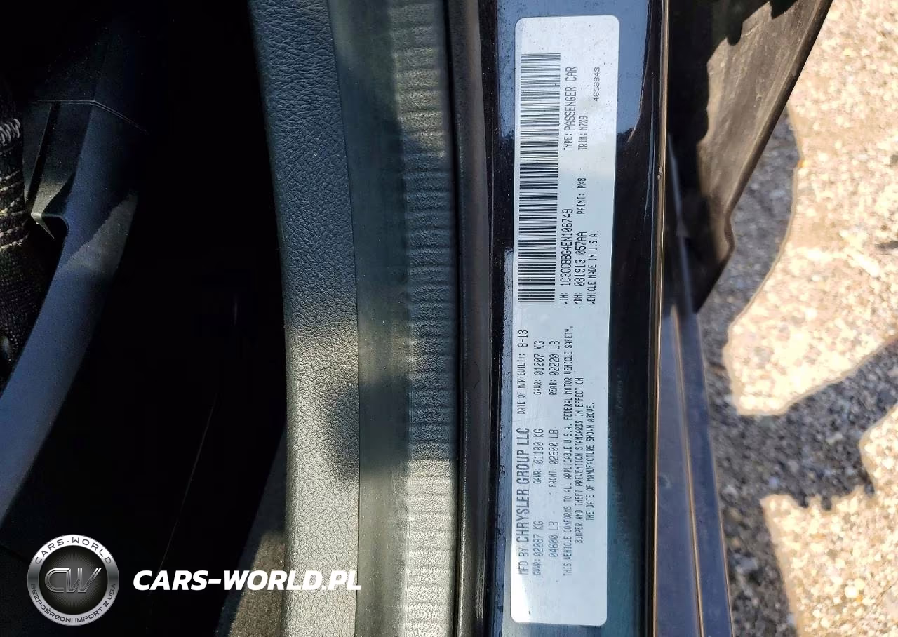2014 Chrysler 200 Touring VIN:1C3CCBBG4EN106749 - 12