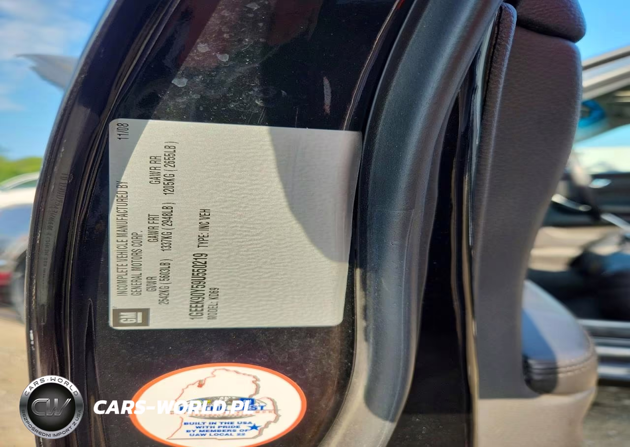 2009 Cadillac Professional Chassis VIN:1GEEK90Y59U550219 - 12