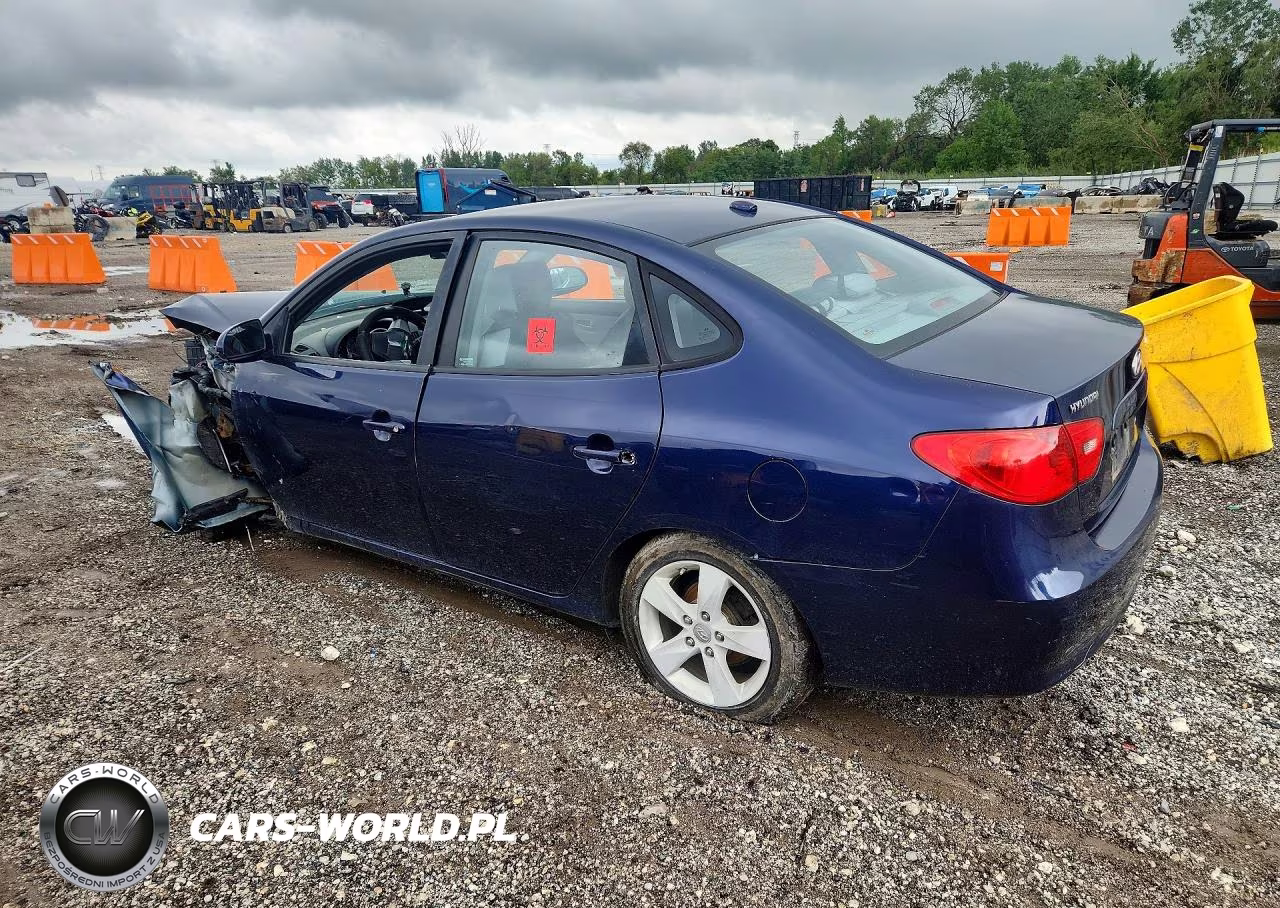 2008 Hyundai Elantra Gls VIN:KMHDU46D28U579211 - 2