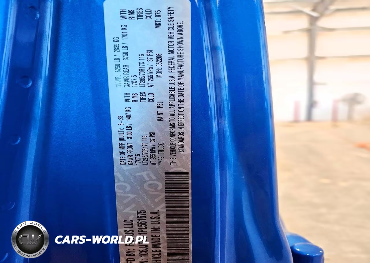 2023 Jeep Gladiator Rubicon VIN:1C6JJTBG1PL561675 - 12