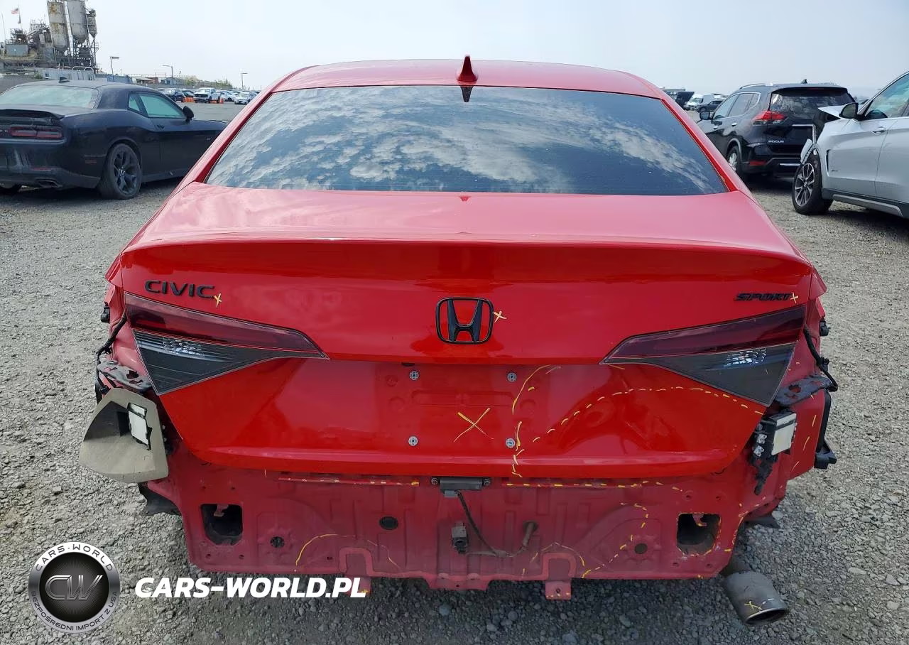 2025 Honda Civic Sport VIN:2HGFE2F55SH523721 - 6