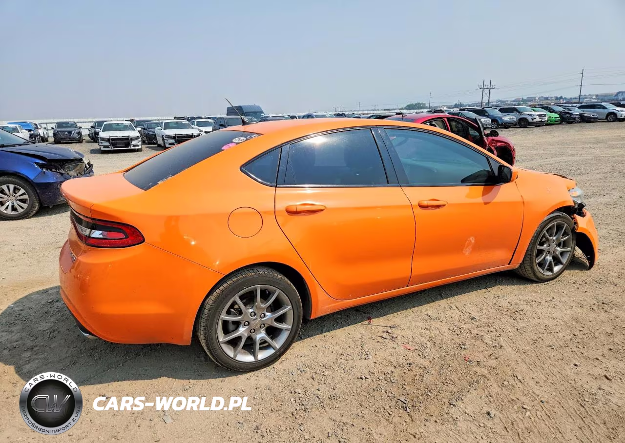 2014 Dodge Dart Sxt VIN:1C3CDFBB9ED701708 - 3