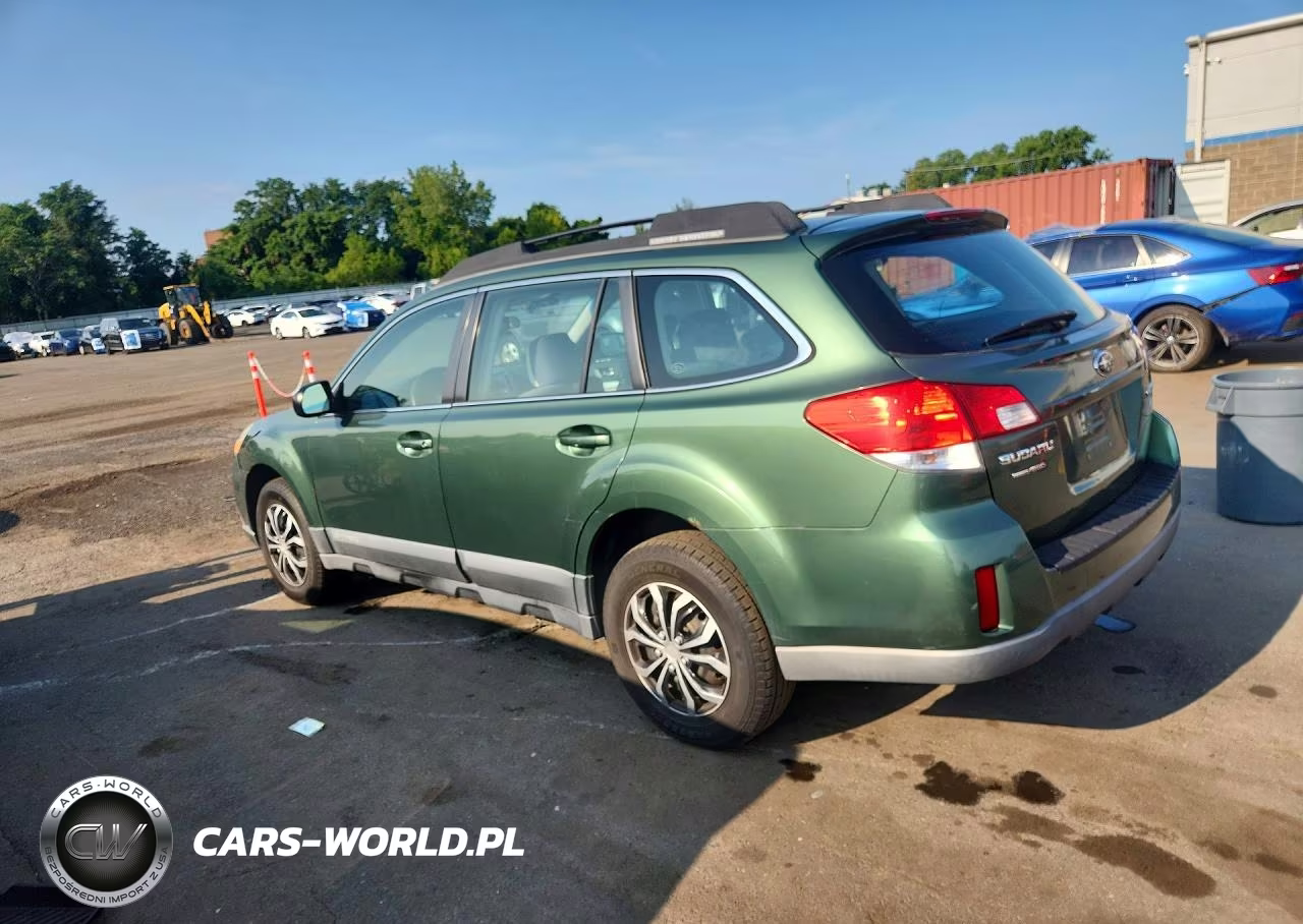 2011 Subaru Outback 2.5I VIN:4S4BRBAC7B3433802 - 2