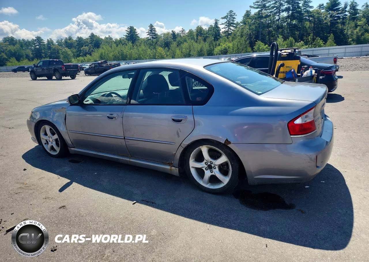 2008 Subaru Legacy 2.5I VIN:4S3BL616187214598 - 2
