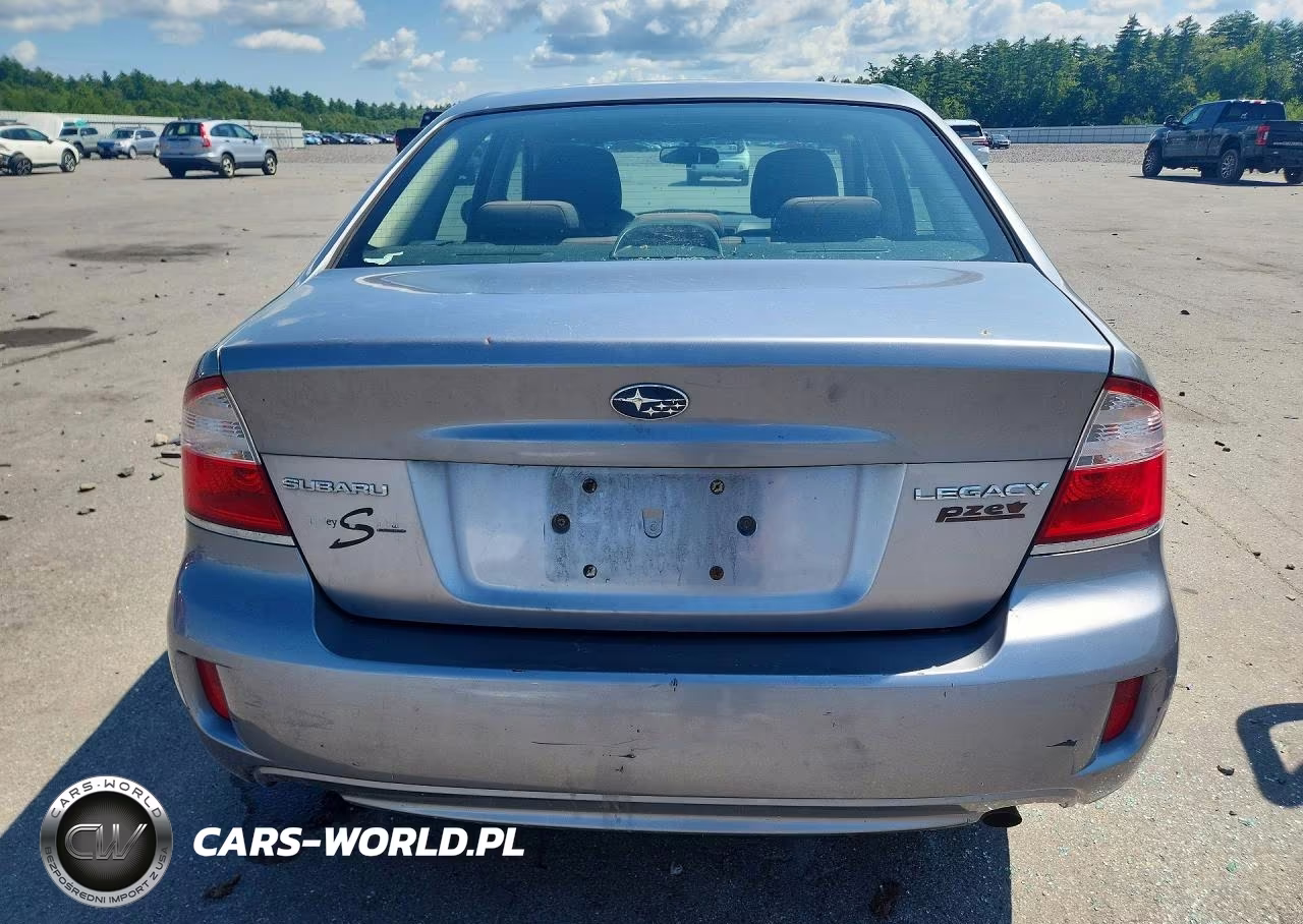 2008 Subaru Legacy 2.5I VIN:4S3BL616187214598 - 6