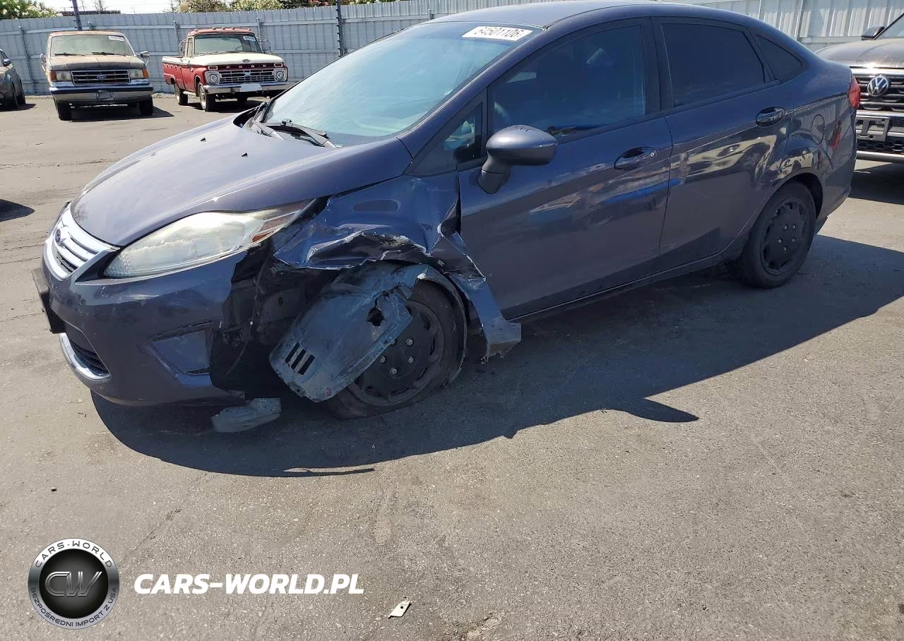 2012 Ford Fiesta Se VIN:3FADP4BJ9CM173534 - 1