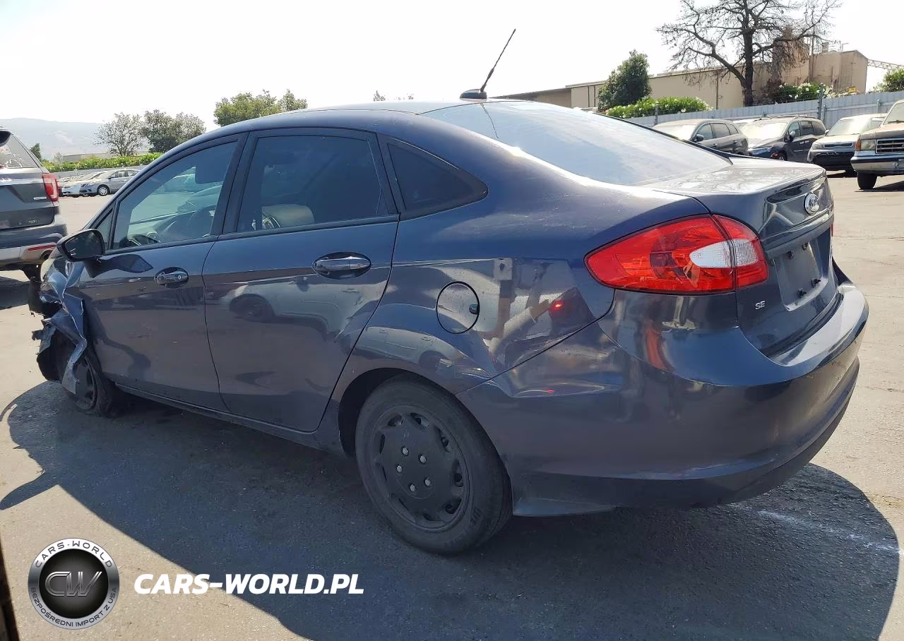2012 Ford Fiesta Se VIN:3FADP4BJ9CM173534 - 2