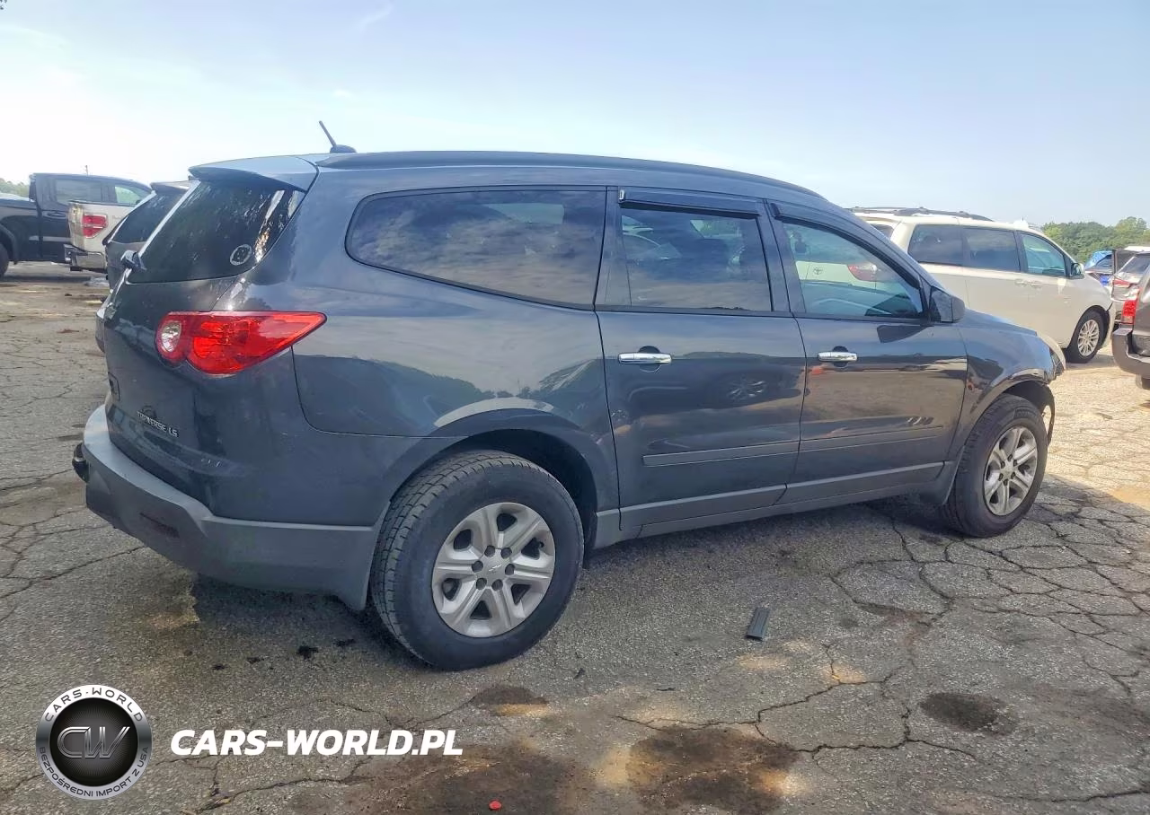 2012 Chevrolet Traverse Ls VIN:1GNKRFED0CJ316064 - 3