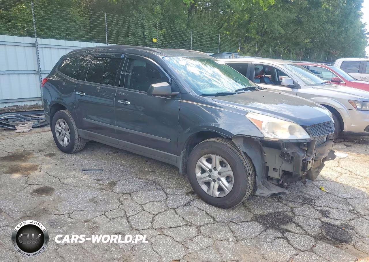 2012 Chevrolet Traverse Ls VIN:1GNKRFED0CJ316064 - 4