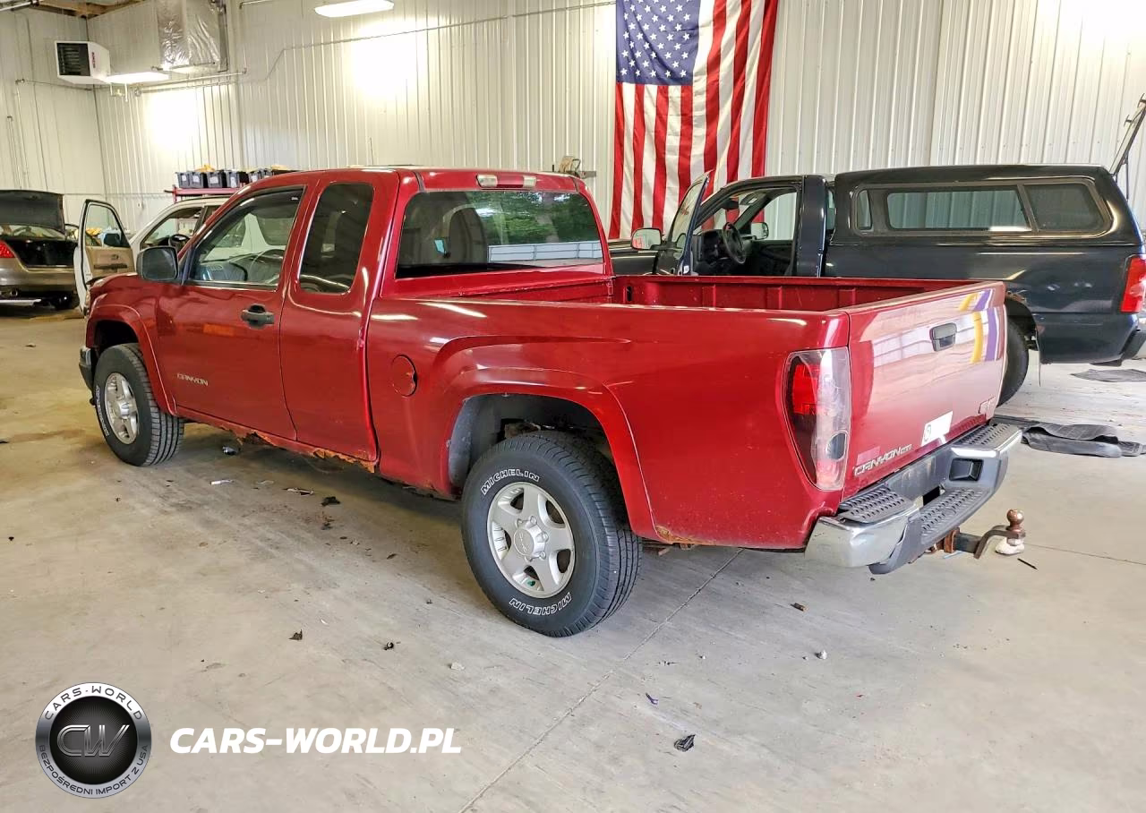 2004 GMC Canyon VIN:1GTDT196148222429 - 2