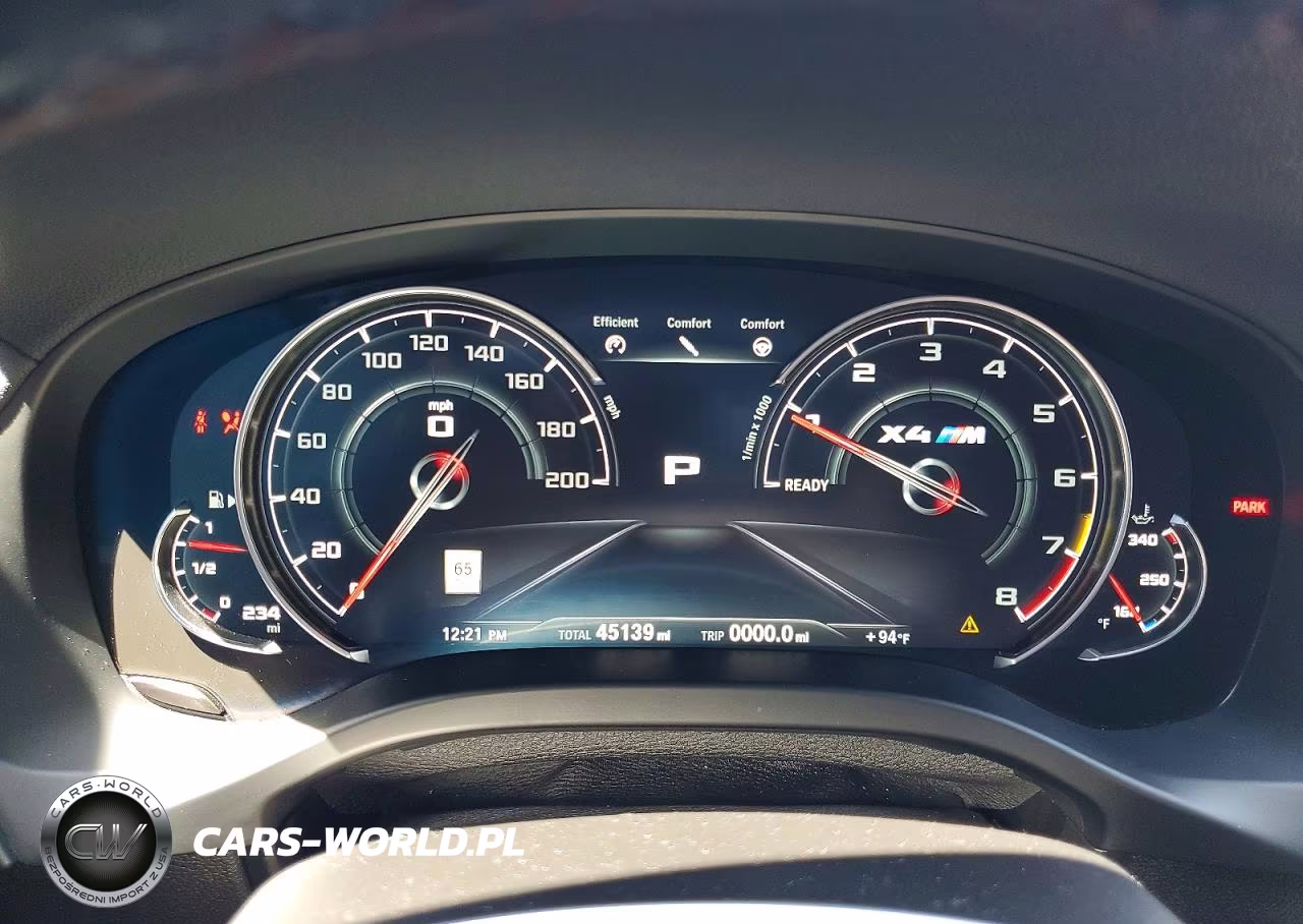 2020 BMW X4 M Competition VIN:5YMUJ0C02L9B63768 - 9