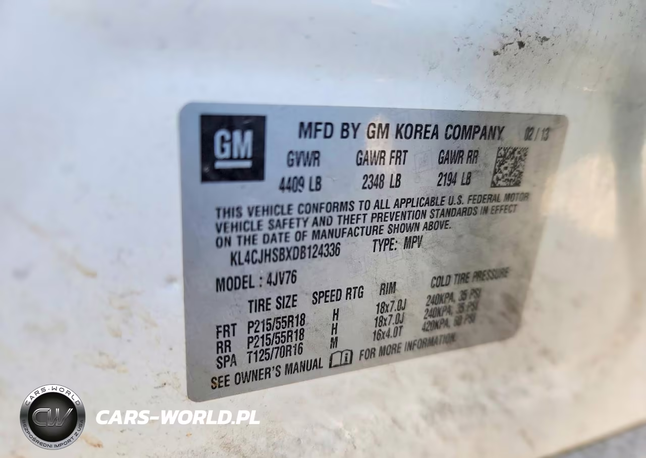 2013 Buick Encore Premium VIN:KL4CJHSBXDB124336 - 13