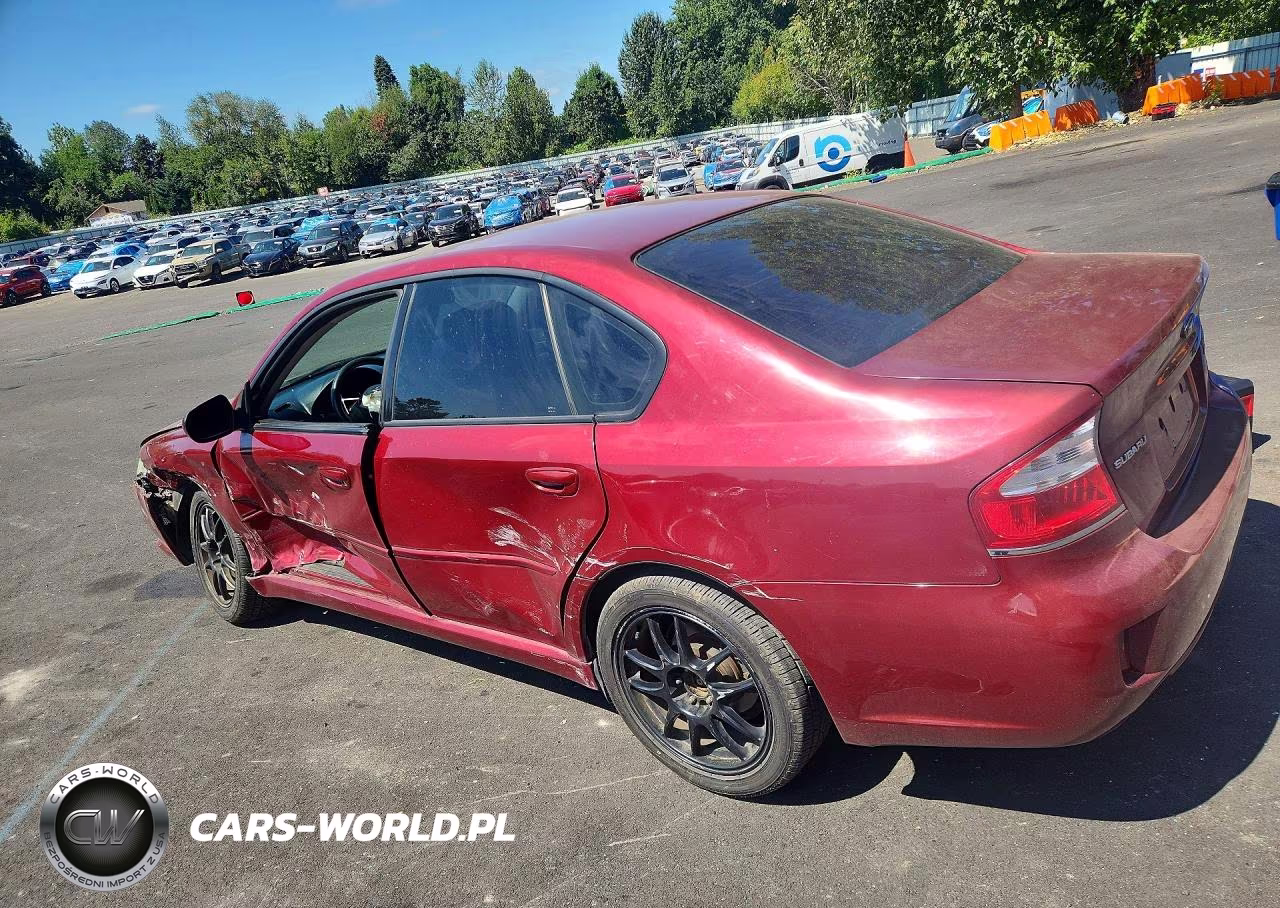 2009 Subaru Legacy 2.5I VIN:4S3BL616497211194 - 2