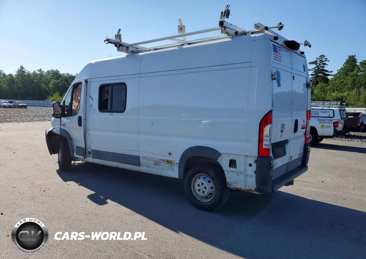 2016 Ram Promaster 3500 3500 High VIN:3C6URVHG3GE135830 - 2