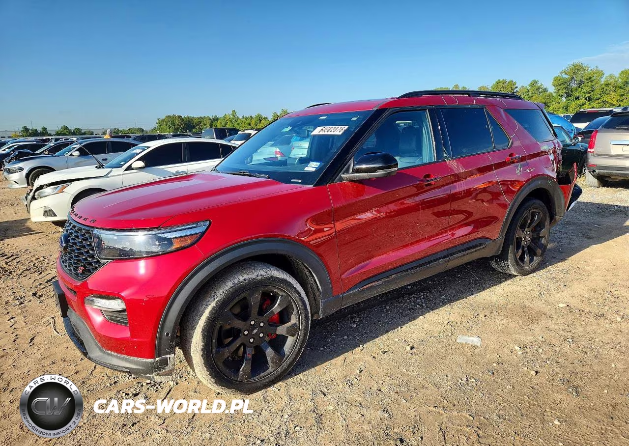 2022 Ford Explorer St VIN:1FM5K8GC8NGB10870 - 1