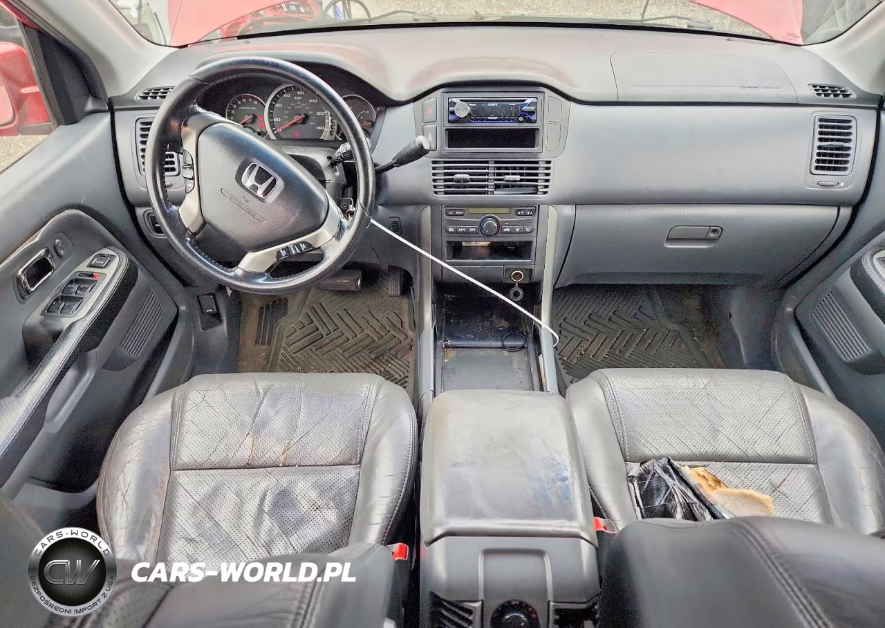 2003 Honda Pilot Exl VIN:2HKYF18593H593694 - 8