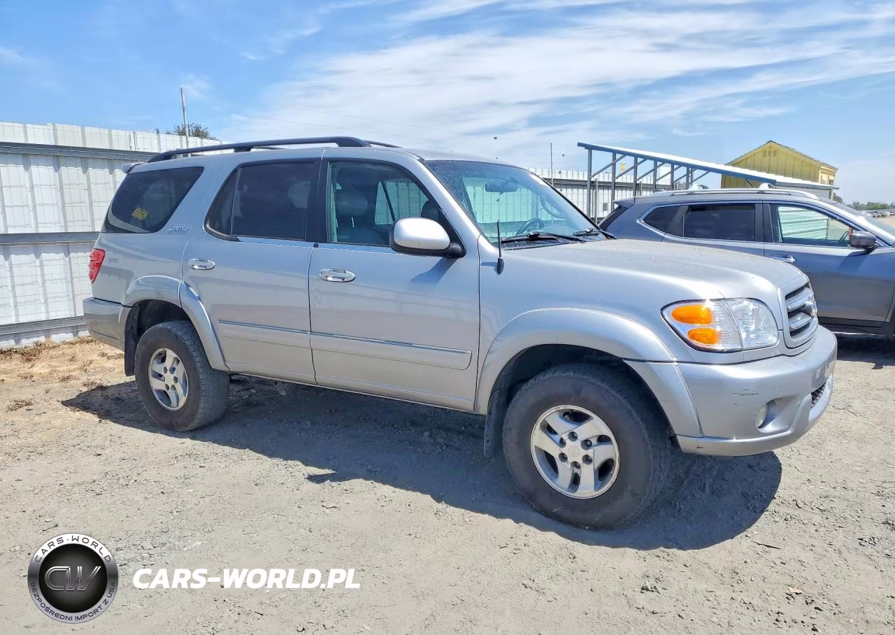 2002 Toyota Sequoia Limited VIN:5TDBT48A22S093009 - 4