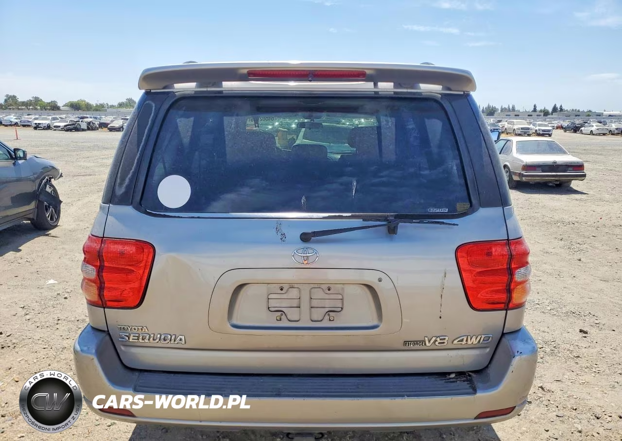 2002 Toyota Sequoia Limited VIN:5TDBT48A22S093009 - 6