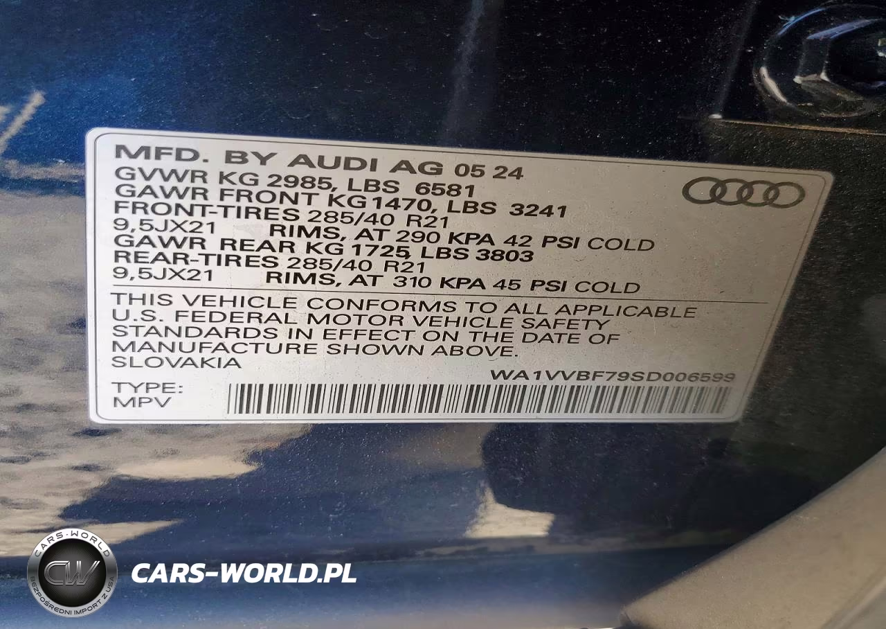 2025 Audi Q7 Prestige VIN:WA1VVBF79SD006599 - 12