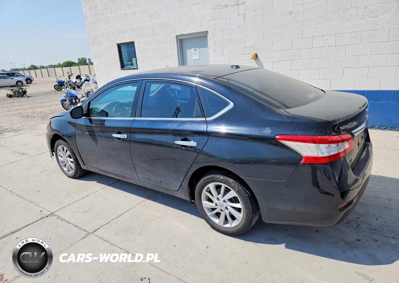 2014 Nissan Sentra Sv VIN:3N1AB7AP6EY254007 - 2