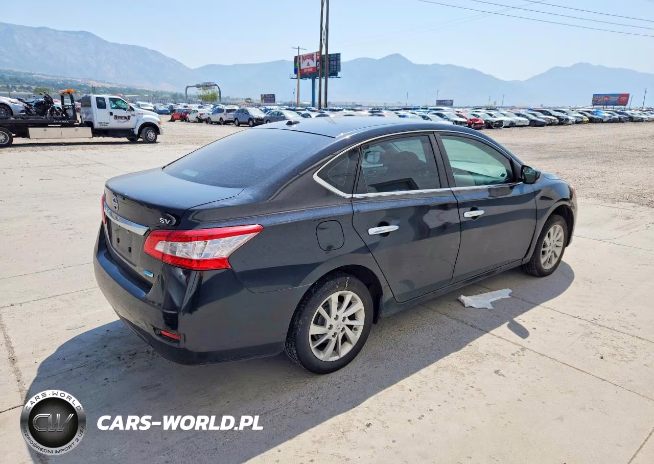2014 Nissan Sentra Sv VIN:3N1AB7AP6EY254007 - 3
