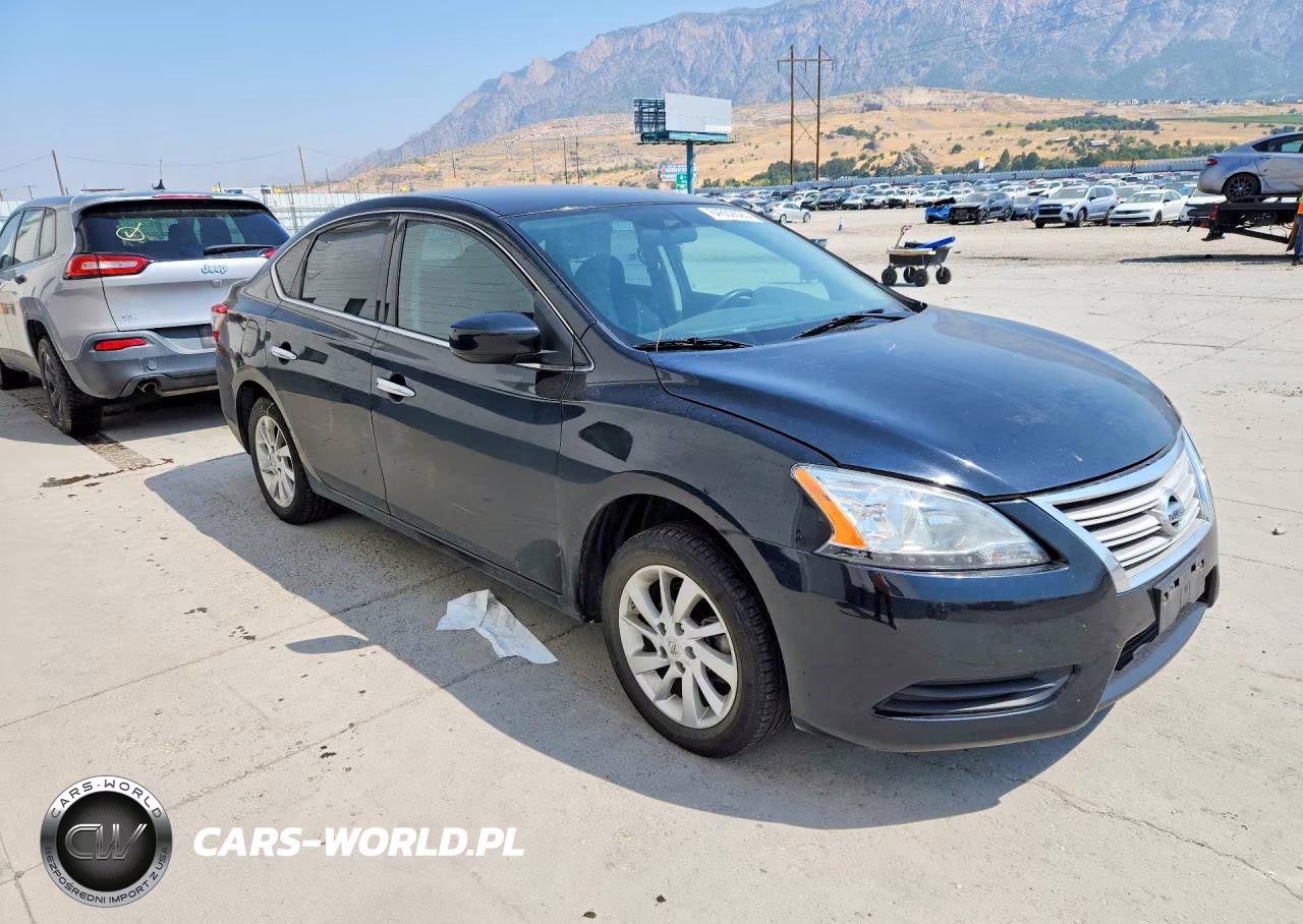 2014 Nissan Sentra Sv VIN:3N1AB7AP6EY254007 - 4