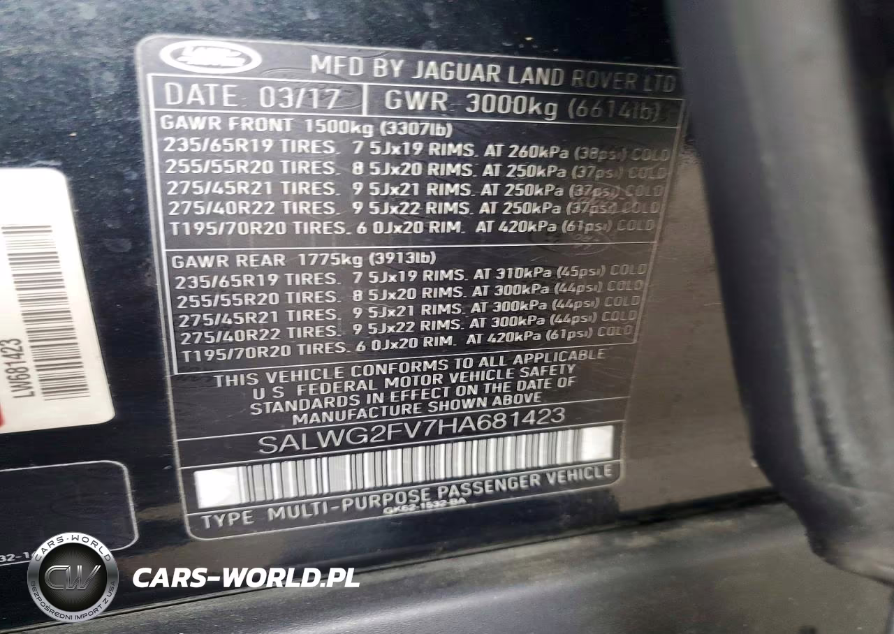2017 Land Rover Range Rover Sport Se VIN:SALWG2FV7HA681423 - 13
