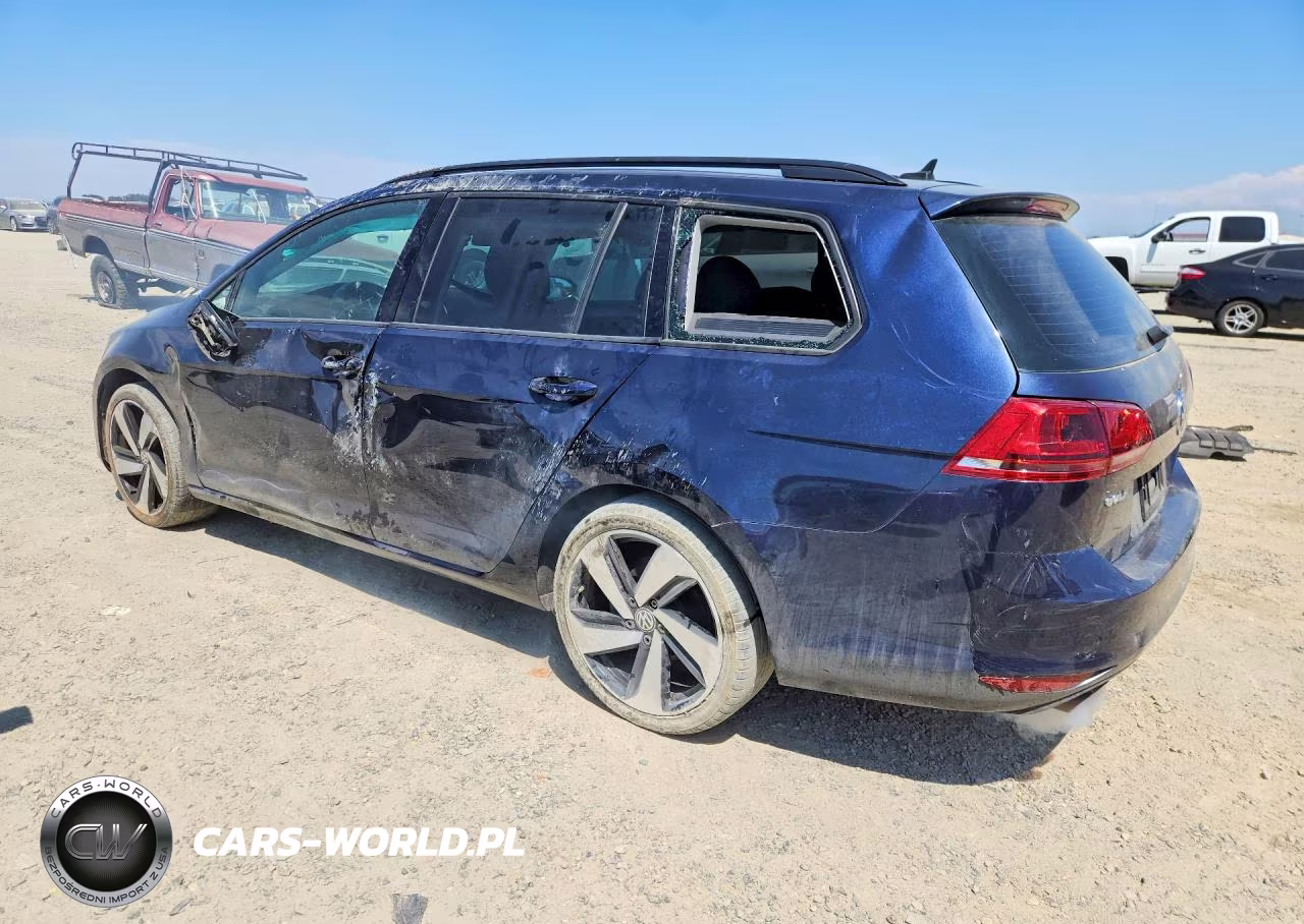 2017 Volkswagen Golf Sportwagen S VIN:3VWC17AU8HM505116 - 2