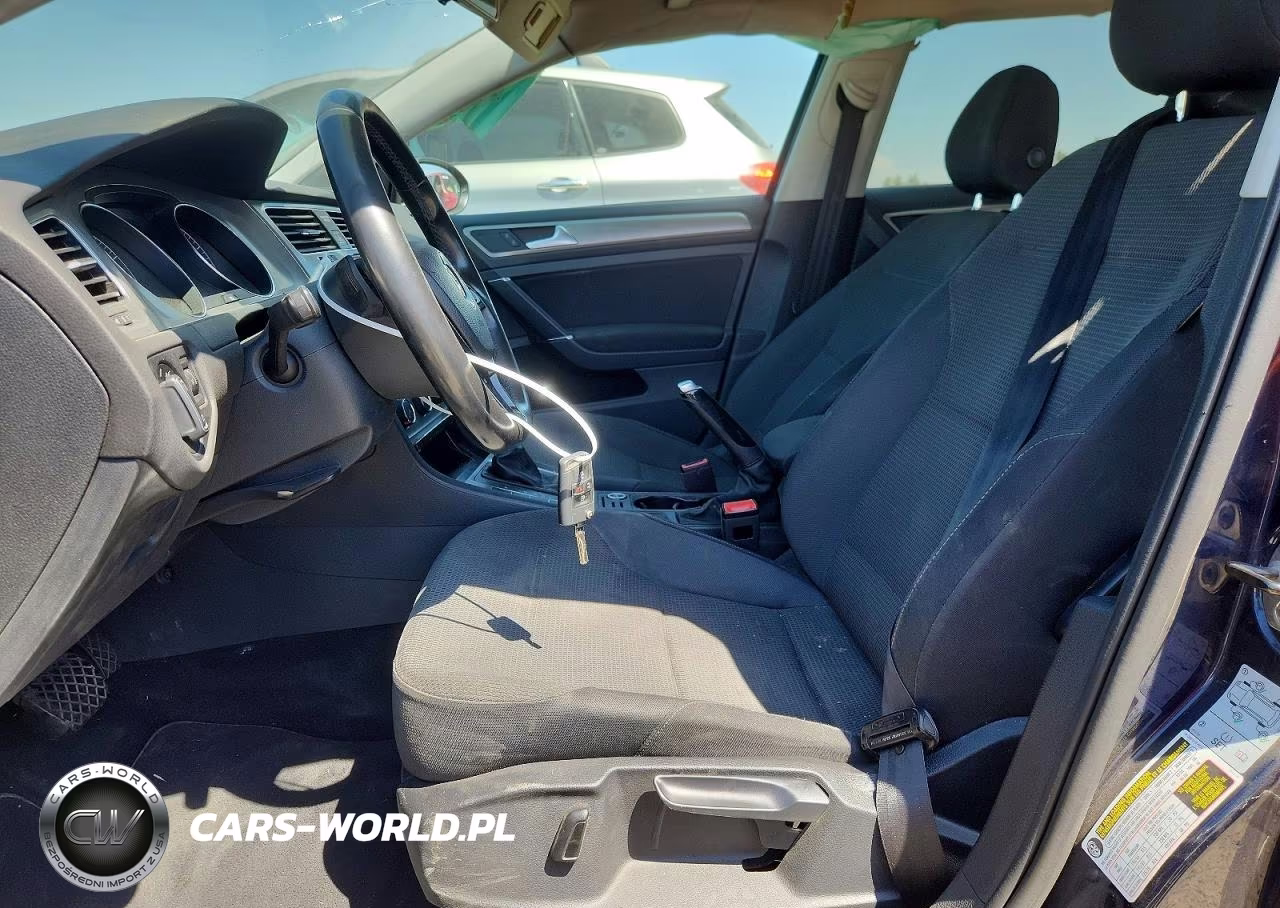 2017 Volkswagen Golf Sportwagen S VIN:3VWC17AU8HM505116 - 7