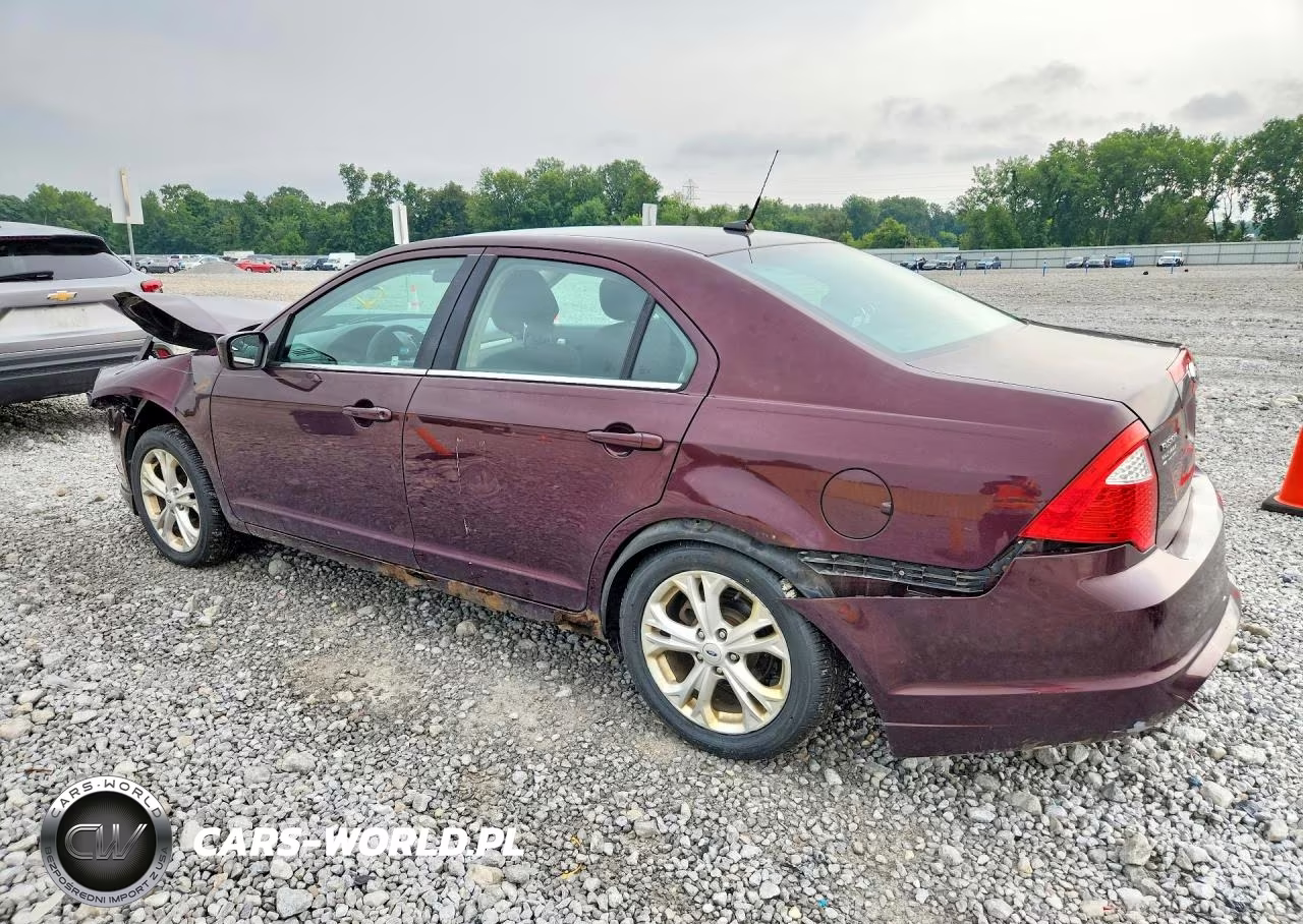 2012 Ford Fusion Se VIN:3FAHP0HA2CR315811 - 2