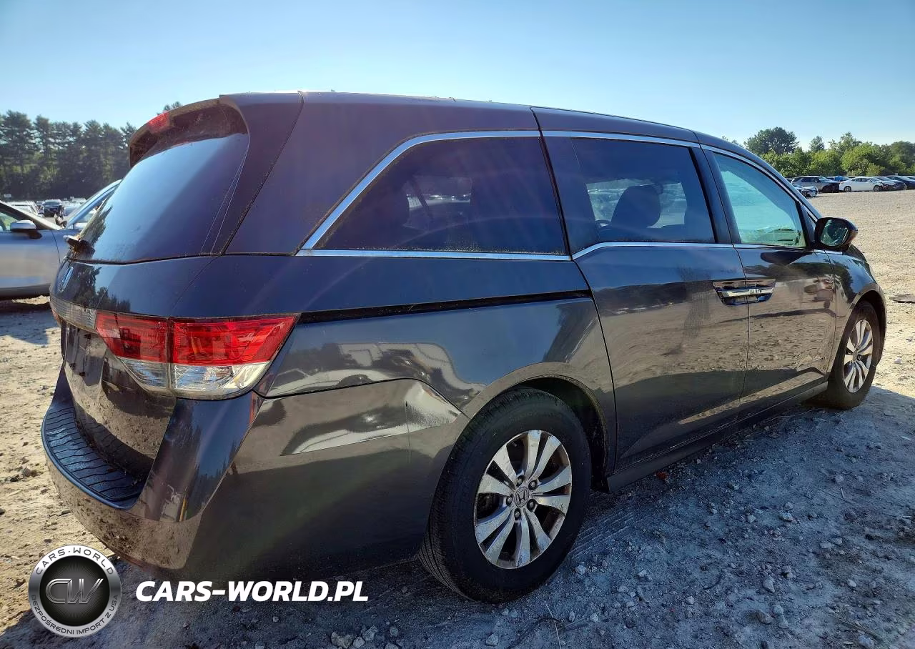 2015 Honda Odyssey Exl VIN:5FNRL5H66FB109657 - 3