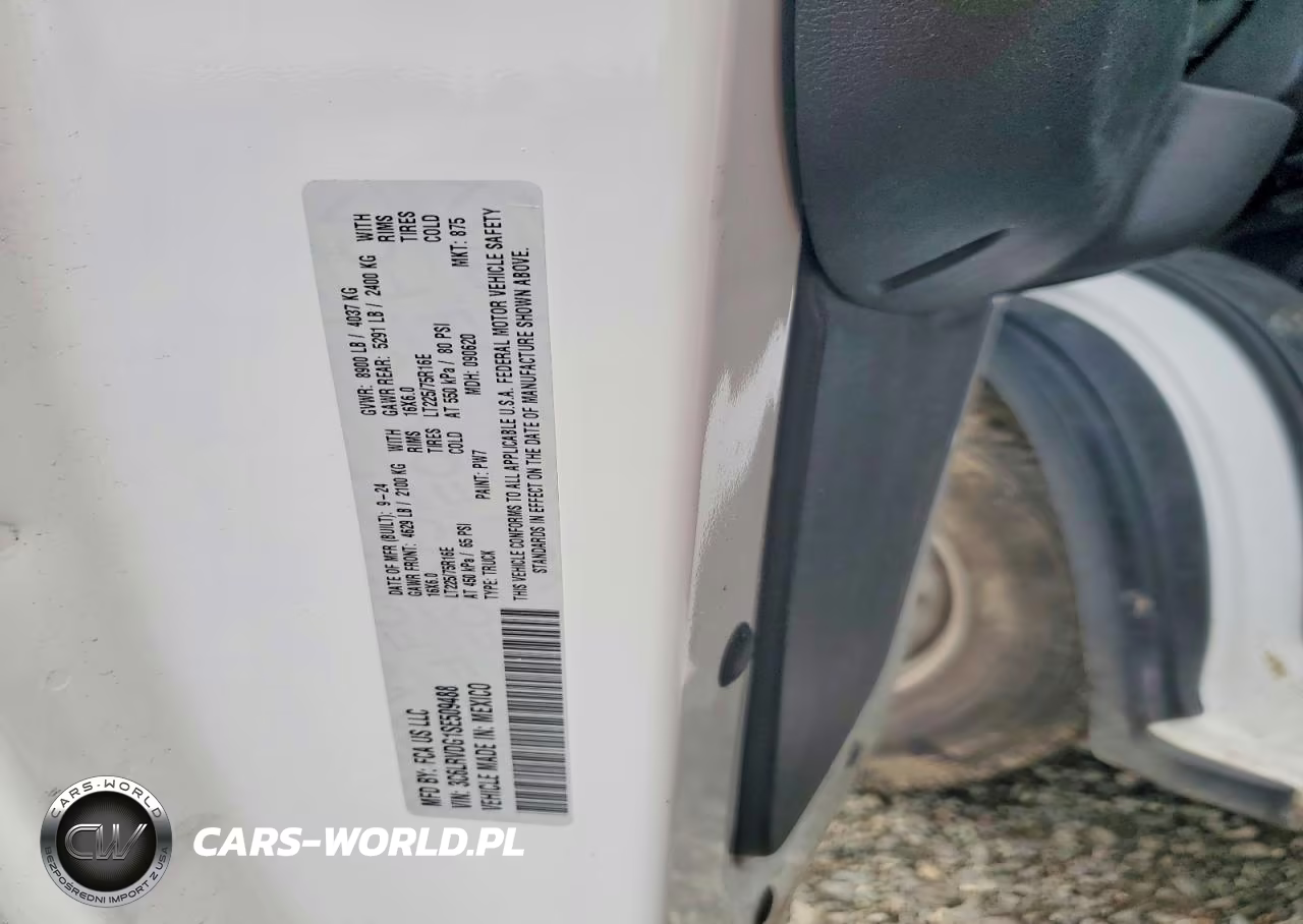 2025 Ram Promaster 2500 Delivery Van VIN:3C6LRVDG1SE509488 - 13