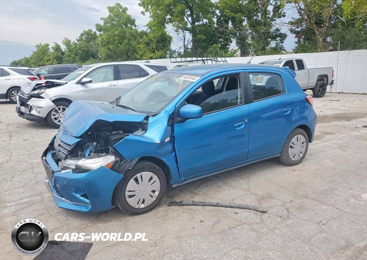 2024 Mitsubishi Mirage Es VIN:ML32AUHJ4RH026371 - 1